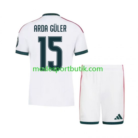 Real Madrid Matchtröja Arda Guler 15 Hemma 2026-2027 Kortärmad ,Fotbollsställ Barn