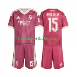 Real Madrid Matchtröja Arda Guler 15 Tredje 2026-2027 Kortärmad ,Fotbollsställ Barn