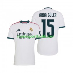 Real Madrid Matchtröja Arda Guler 15 Hemma 2026-2027 Kortärmad ,Herr