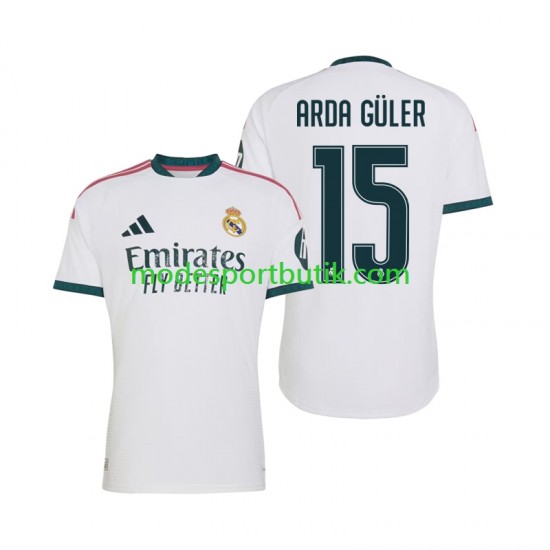 Real Madrid Matchtröja Arda Guler 15 Hemma 2026-2027 Kortärmad ,Herr