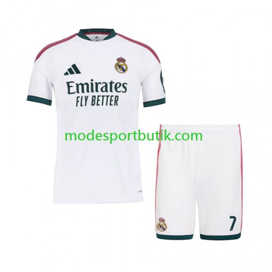 Real Madrid Matchtröja Cristiano Ronaldo 7 Hemma 2026-2027 Kortärmad ,Fotbollsställ Barn