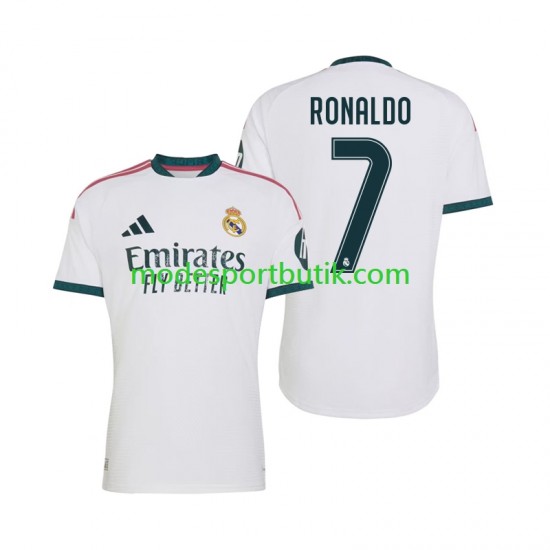 Real Madrid Matchtröja Cristiano Ronaldo 7 Hemma 2026-2027 Kortärmad ,Herr