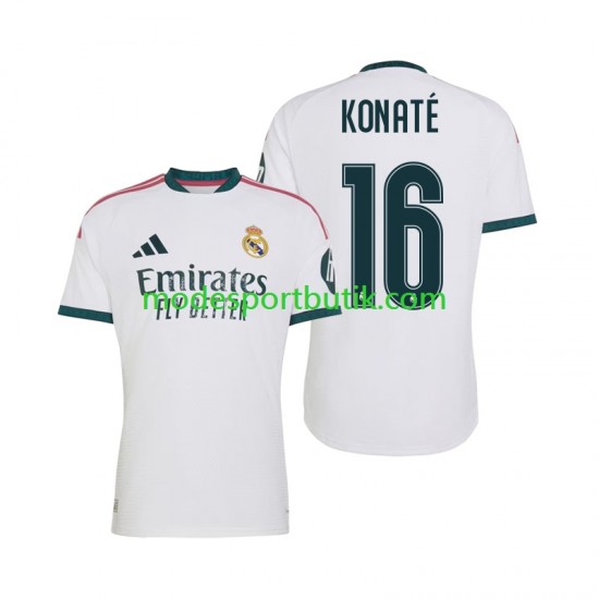 Real Madrid Matchtröja Ibrahima Konate 16 Hemma 2026-2027 Kortärmad ,Herr