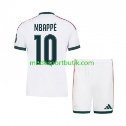 Real Madrid Matchtröja Mbappé Kylian 10 Hemma 2026-2027 Kortärmad ,Fotbollsställ Barn