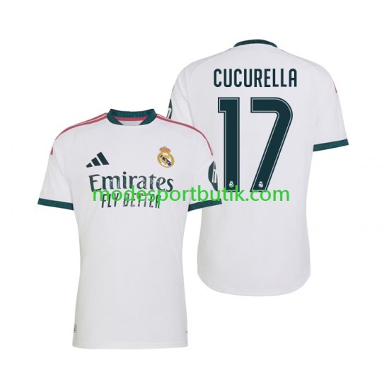 Real Madrid Matchtröja Marc Cucurella 17 Hemma 2026-2027 Kortärmad ,Herr