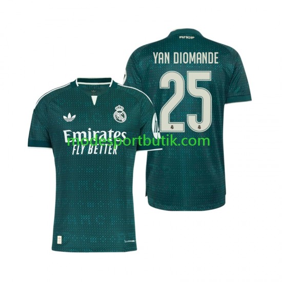 Real Madrid Matchtröja Yan Diomande 25 Borta 2026-2027 Kortärmad ,Herr