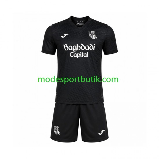 Real Sociedad Matchtröja Borta 2026-2027 Kortärmad ,Fotbollsställ Barn