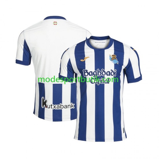 Real Sociedad Matchtröja Hemma 2026-2027 Kortärmad ,Herr