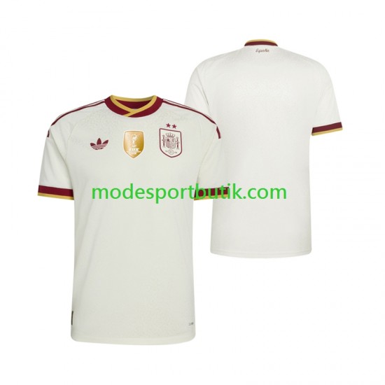 Spanien Matchtröja 2-star Borta 2026-2027 Kortärmad ,Herr