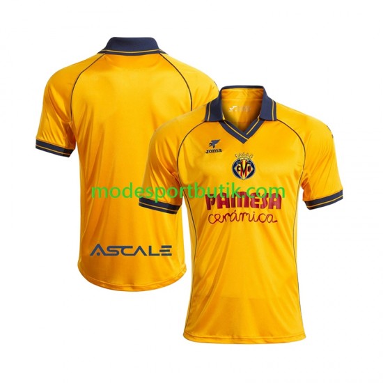 Villarreal CF Matchtröja Retro Hemma 2025-2026 Kortärmad ,Herr