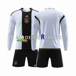 Tyskland Matchtröja Hemma VM 2022 Långärmad ,Fotbollsställ Barn