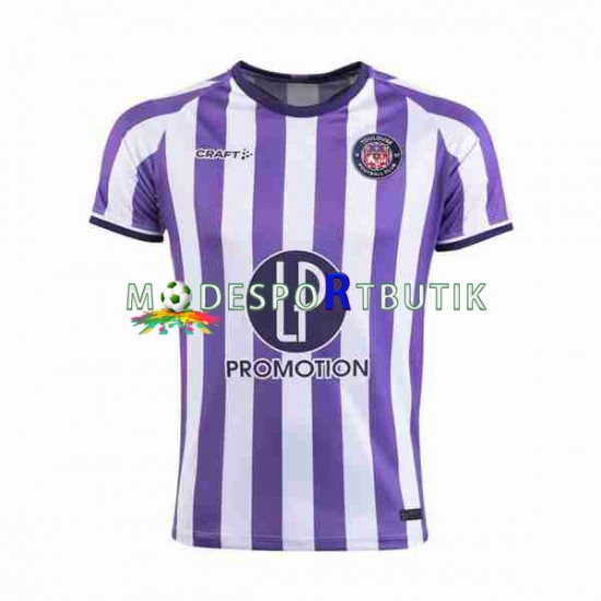 Matchtröja Toulouse Hemma 2023-2024 Kortärmad ,Herr