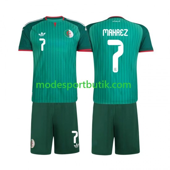 Algeriet Matchtröja Riyad Mahrez 7 Borta 2026 Kortärmad ,Fotbollsställ Barn