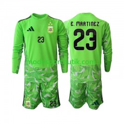 Argentina Matchtröja Emiliano Martinez 23 Målvakt Tredje VM 2026 Långärmad ,Fotbollsställ Barn Argentina Matchtröja Emiliano Martinez 23 Målvakt Tredje VM 2026 Långärmad ,Fotbollsställ Barn