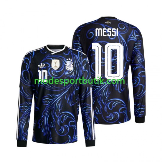 Argentina Matchtröja Lionel Messi 10 Borta VM 2026 Långärmad ,Herr