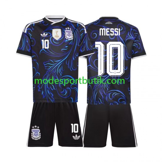 Argentina Matchtröja Lionel Messi 10 Borta VM 2026 Kortärmad ,Fotbollsställ Barn