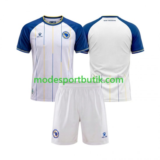 Bosnien och Hercegovina Matchtröja Borta VM 2026 Kortärmad ,Fotbollsställ Barn Bosnien och Hercegovina Matchtröja Borta VM 2026 Kortärmad ,Fotbollsställ Barn