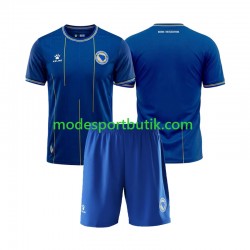 Bosnien och Hercegovina Matchtröja Hemma VM 2026 Kortärmad ,Fotbollsställ Barn Bosnien och Hercegovina Matchtröja Hemma VM 2026 Kortärmad ,Fotbollsställ Barn