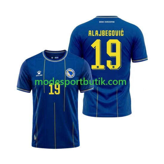Bosnien och Hercegovina Matchtröja Kerim Alajbegovic 19 Hemma VM 2026 Kortärmad ,Herr