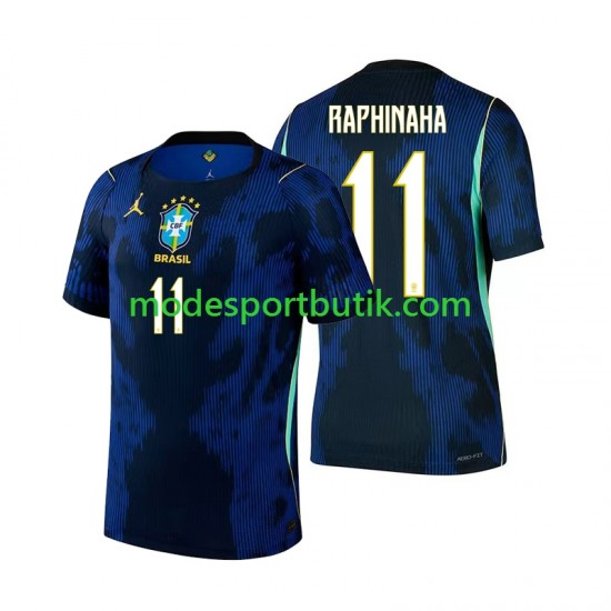 Brasilien Matchtröja Raphinha 11 Borta VM 2026 Kortärmad ,Herr