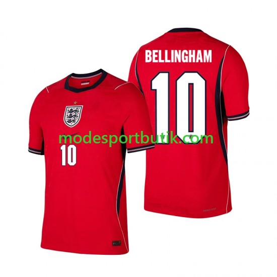 England Matchtröja Jude Bellingham 10 Borta VM 2026 Kortärmad ,Herr