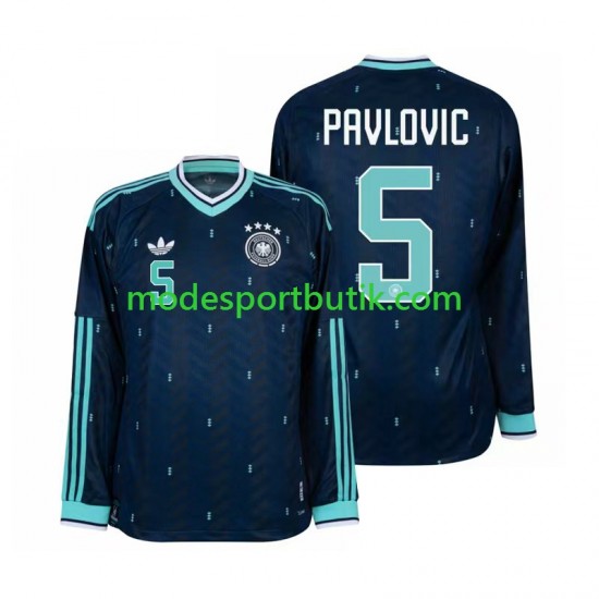 Tyskland Matchtröja Aleksandar Pavlovic 5 Borta VM 2026 Långärmad ,Herr
