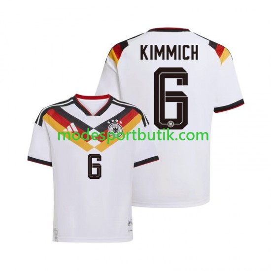 Tyskland Matchtröja Joshua Kimmich 6 Hemma VM 2026 Kortärmad ,Herr