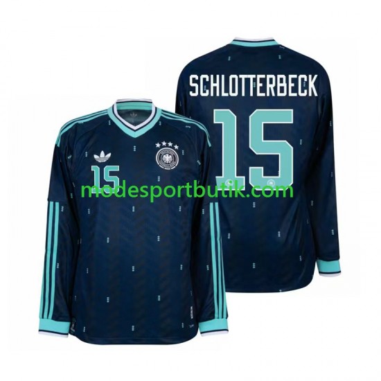 Tyskland Matchtröja Nico Schlotterbeck 15 Borta VM 2026 Långärmad ,Herr