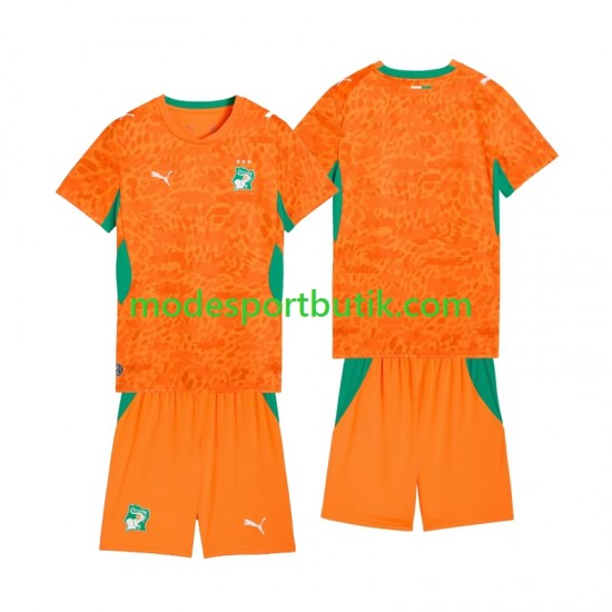 Elfenbenskusten Football Kit Mens Hemma VM 2026 Kortärmad ,Fotbollsställ Barn