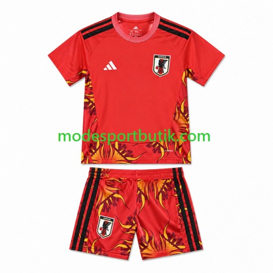 Japan Matchtröja Målvakt Hemma VM 2026 Kortärmad ,Fotbollsställ Barn