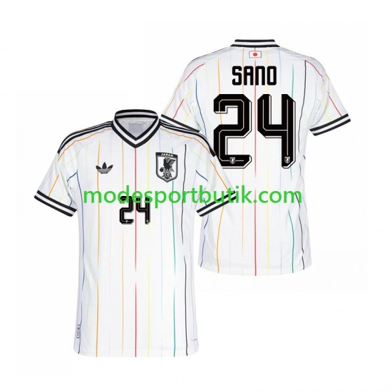 Japan Matchtröja Kaishu Sano 24 Borta VM 2026 Kortärmad ,Herr