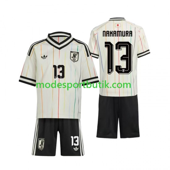Japan Matchtröja Keito Nakamura 13 Borta VM 2026 Kortärmad ,Fotbollsställ Barn Japan Matchtröja Keito Nakamura 13 Borta VM 2026 Kortärmad ,Fotbollsställ Barn