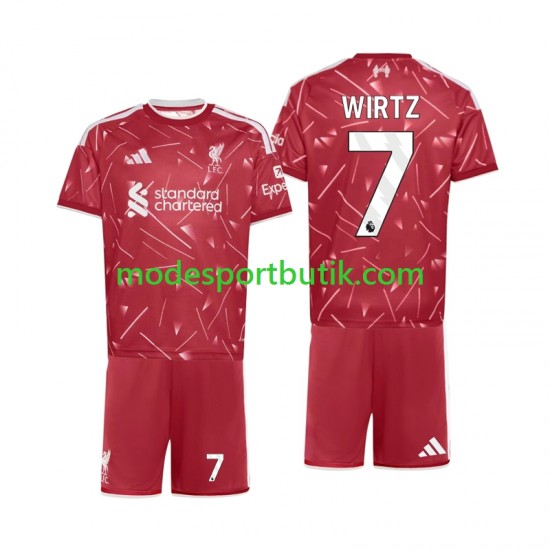 Liverpool Matchtröja Florian Wirtz 7 Hemma 2026-2027 Kortärmad ,Fotbollsställ Barn Liverpool Matchtröja Florian Wirtz 7 Hemma 2026-2027 Kortärmad ,Fotbollsställ Barn