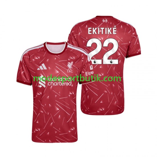 Liverpool Matchtröja Hugo Ekitike 22 Hemma 2026-2027 Kortärmad ,Herr