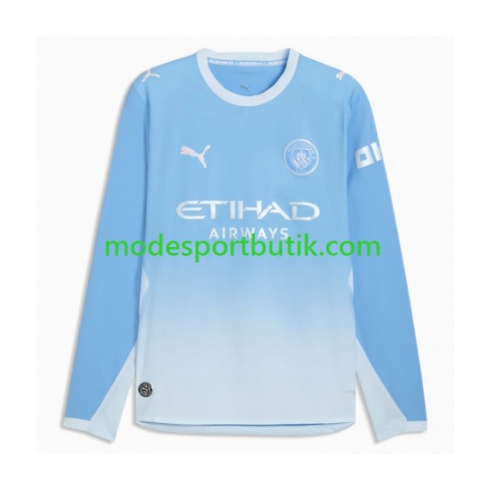 Manchester City Matchtröja Hemma 2026-2027 Långärmad ,Herr