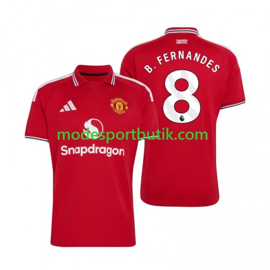 Manchester United Matchtröja Bruno Fernandes 8 Hemma 2026-2027 Kortärmad ,Herr