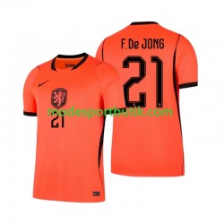 Nederländerna Matchtröja Frenkie de Jong 21 Hemma VM 2026 Kortärmad ,Herr Nederländerna Matchtröja Frenkie de Jong 21 Hemma VM 2026 Kortärmad ,Herr