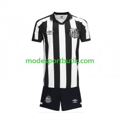 Santos FC Matchtröja Borta 2026-2027 Kortärmad ,Fotbollsställ Barn