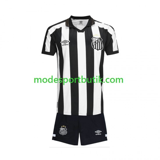Santos FC Matchtröja Borta 2026-2027 Kortärmad ,Fotbollsställ Barn