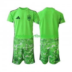 Spanien Matchtröja 6th Green color Målvakt VM 2026 Kortärmad ,Fotbollsställ Barn Spanien Matchtröja 6th Green color Målvakt VM 2026 Kortärmad ,Fotbollsställ Barn