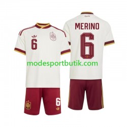 Spanien Matchtröja Mikel Merino 6 Borta VM 2026 Kortärmad ,Fotbollsställ Barn Spanien Matchtröja Mikel Merino 6 Borta VM 2026 Kortärmad ,Fotbollsställ Barn