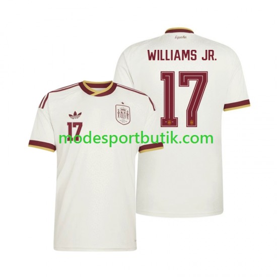 Spanien Matchtröja Nico Williams 17 Borta VM 2026 Kortärmad ,Herr