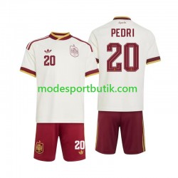 Spanien Matchtröja Pedri 20 Borta VM 2026 Kortärmad ,Fotbollsställ Barn