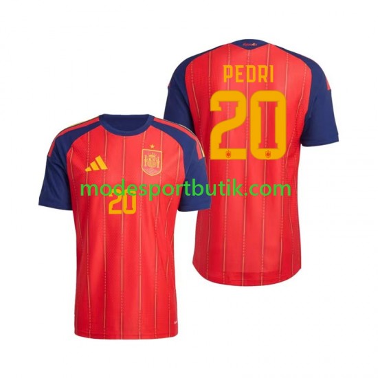 Spanien Matchtröja Pedri 20 Hemma VM 2026 Kortärmad ,Herr