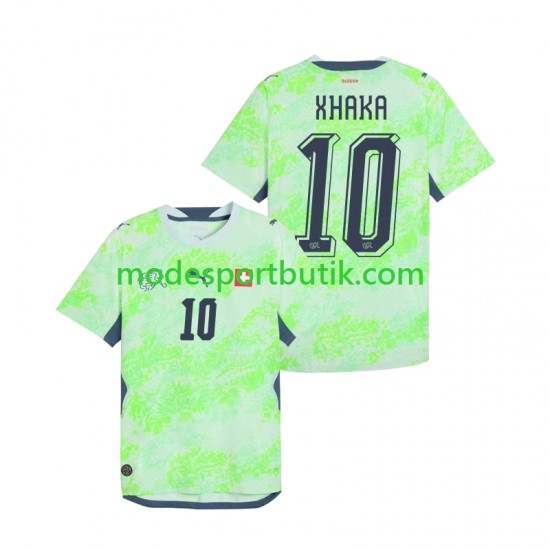 Schweiz Matchtröja Granit Xhaka 10 Borta VM 2026 Kortärmad ,Herr