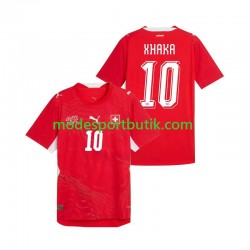 Schweiz Matchtröja Granit Xhaka 10 Hemma VM 2026 Kortärmad ,Herr Schweiz Matchtröja Granit Xhaka 10 Hemma VM 2026 Kortärmad ,Herr