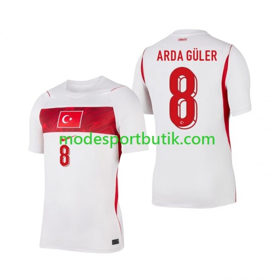 Turkiet Matchtröja Arda Guler 8 Borta VM 2026 Kortärmad ,Herr