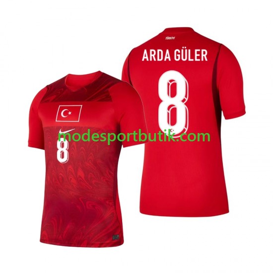 Turkiet Matchtröja Arda Guler 8 Hemma VM 2026 Kortärmad ,Herr