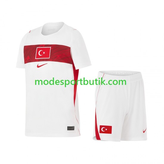 Turkiet Matchtröja Borta VM 2026 Kortärmad ,Fotbollsställ Barn