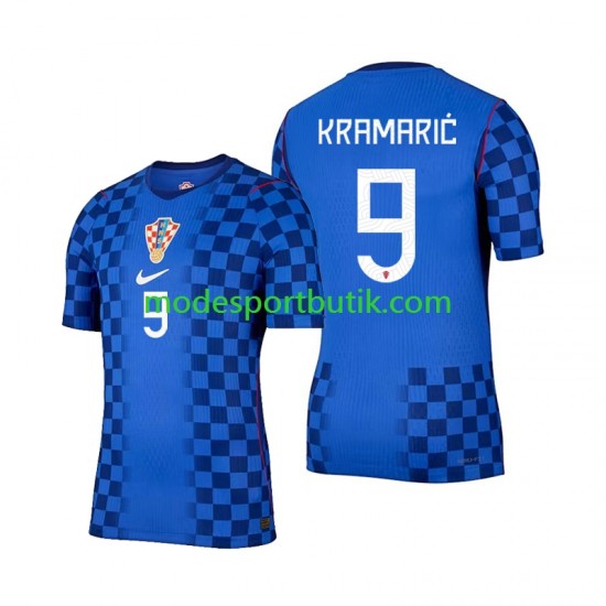 Kroatien Matchtröja Andrej Kramaric 9 Borta VM 2026 Kortärmad ,Herr